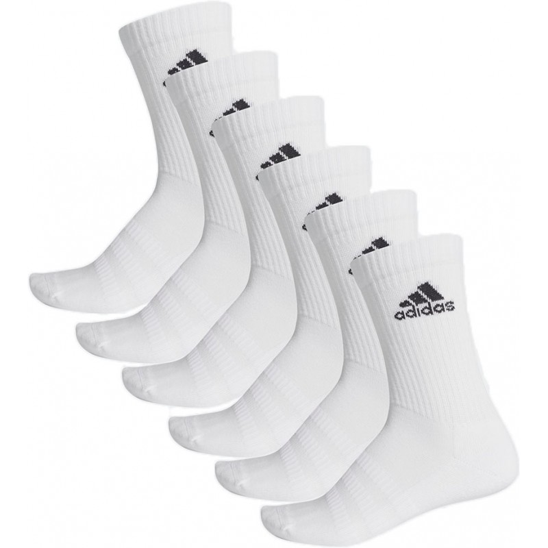 Adidas - Calcetines Sport Performance Blancos (6 u)