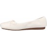 Clarks - Freckle Ice White Leather