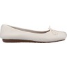 Clarks - Freckle Ice White Leather